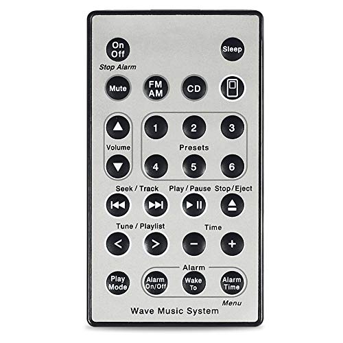 Remote Control for Bose Sound Touch Wave Music Radio System CD AWRCC1 Silver