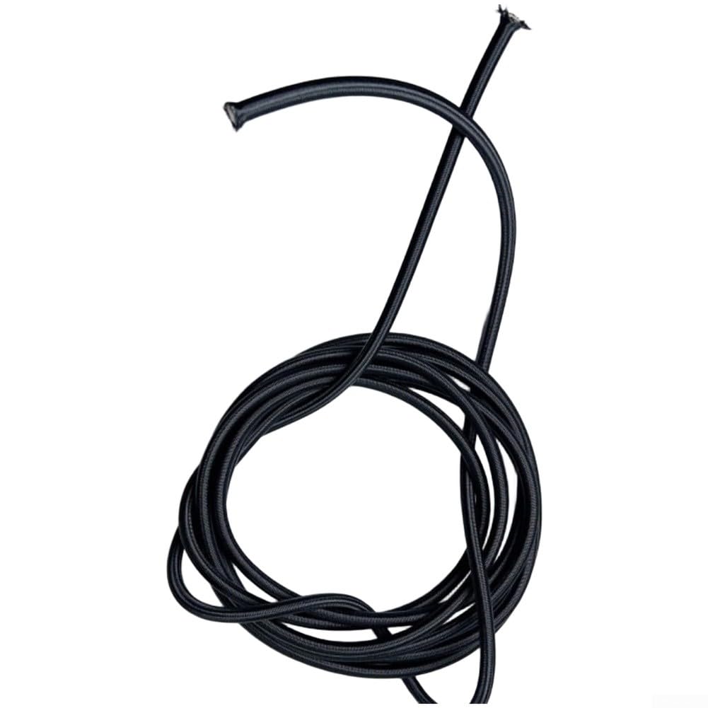 Elastischer Widerstandsgurt für Rudergeräte, 4 Meter x 8 mm, Nylon-Latexschnur, kompatibel mit den meisten Rudergeräten zu Hause