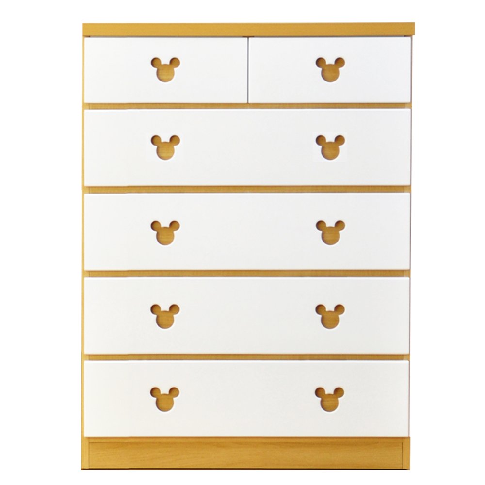 Amazon.co.jp: アルファタカバ ディズニー家具 キッズチェスト  