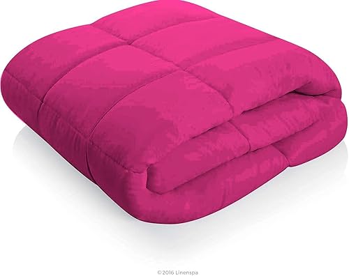 Miniatura 3 de Edredón alternativo ligero para todas las estaciones, 100 % algodón e relleno acolchado suave, edredón refrescante para climas cálidosdurmientes