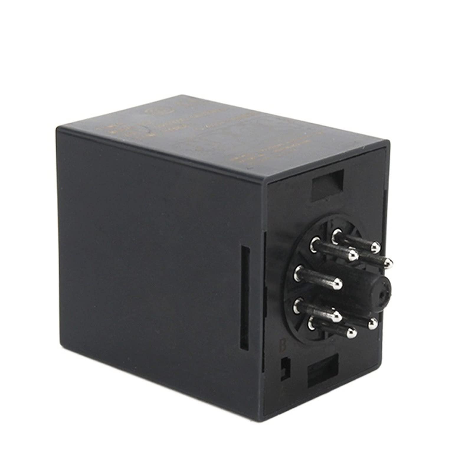 Relè temporizzato digitale LCD ST3P-1Z ST3P-2Z ST3P-2ZH Relè ritardato programmabile Ritardo spegnimento 12V/24V/220V con base presa PF083A Accessori elettronici(Size:ST3P-1Z 24V)