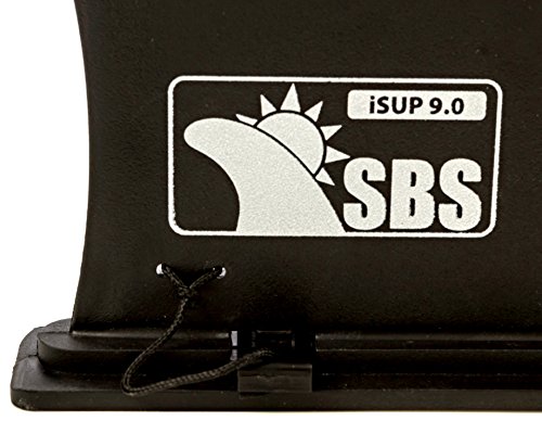 Sbs 9" Isup Fin - Quick Release Slide In Fin For Inflatable Paddleboard (Aqua Marina, Vilano, Etc) #TOP7