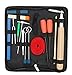 EOSAGA Piano Tuning Kit, Professional 16 Pcs Piano Tuner Tool Set Including Tuning Hammer Mute Lever Felt, Tuning Wrench, Tuning Fork, Temperament Strip, Piano Repairing Accessories