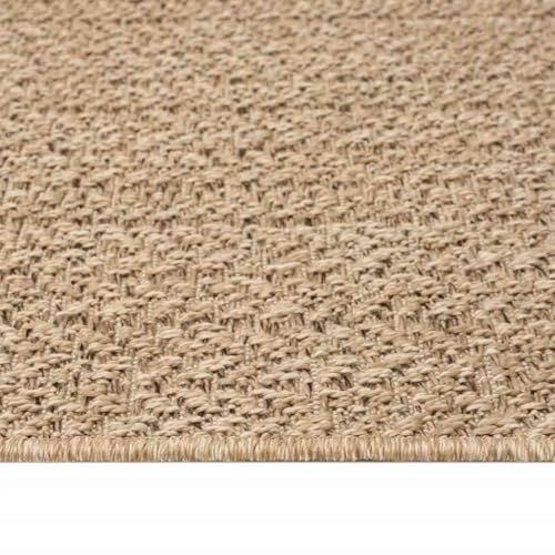 Tapis d'extérieur ZIZUR aspect jute résistant eau et poussière - 9