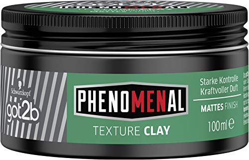 Schwarzkopf Got2b Clay Phenomenal Texture Clay, 1 stuk (1 x 100 ml)