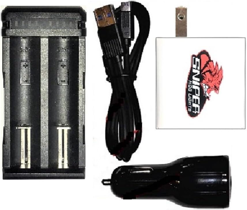2 21700 5000mA Protected Batteries & Fast Charger – Premium Battery Cells, Rapid Charge System – Reliable Power for Serious Hunters