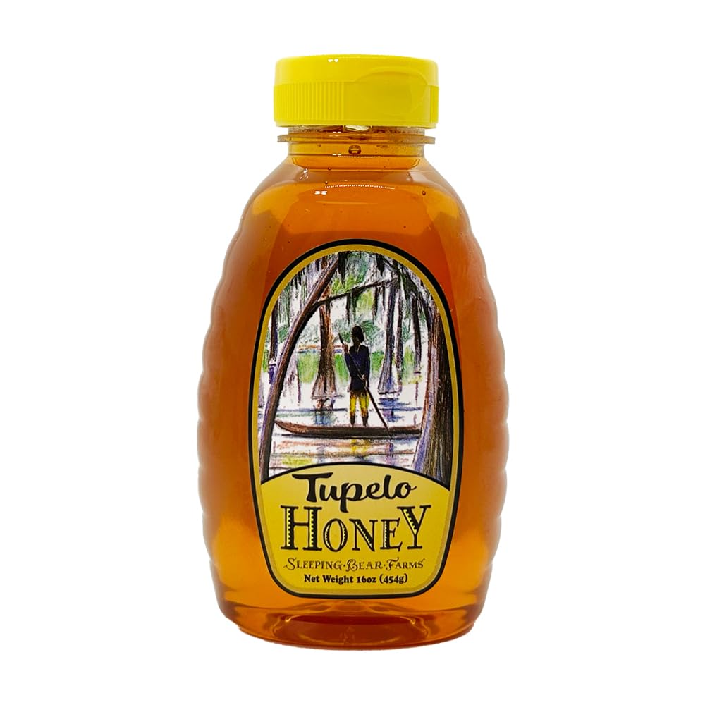 Tupelo Honey 16oz. Bottle- Premium from Sleeping Bear Farms Beekeepers in the Florida Apalachicola River Basin