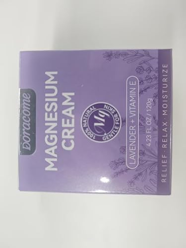 Miniatura 5 de Crema hidratante de magnesio para alivio muscular, apoyo para el sueño y alivio del estrés, fórmula de absorción rápida, agradable a la piel,