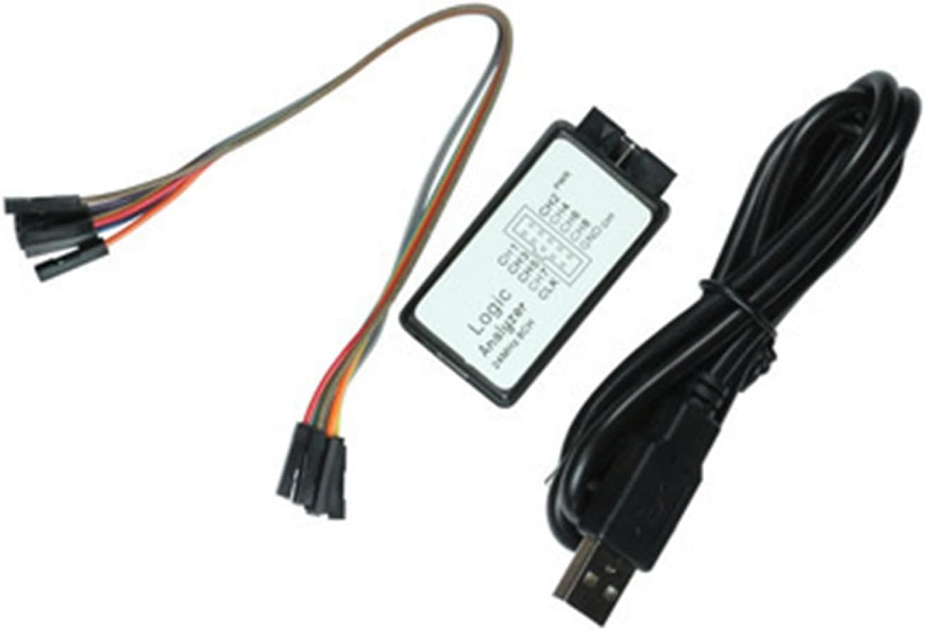 Portable Spectrum Analyzer USB Logic 24MHz 8 Channel 24M/seconds Logic Analyzer Debugger For Logic Analyzer Logic Tool 24M 8CH