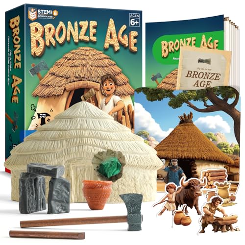 Kit de creusement de l'âge du bronze EDUMAN pour occuper un enfant curieux sans écran