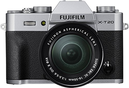Fujifilm X-T20 Mirrorless Digital Camera w/XC16-50mmF3.5-5.6 OISII Lens - Silver