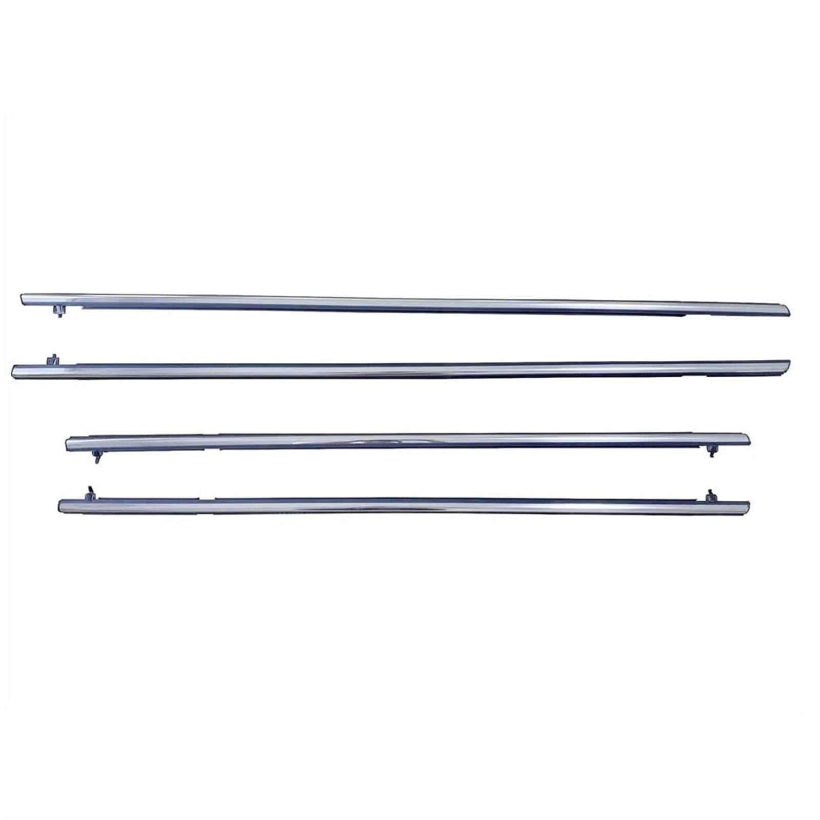 Ysdsls One Color Outside Window Seals Weatherstrips Bel Rain Proof Car Accessories Chrome For Civic 2006-2011