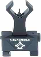 希少！スタイリッシュ！DIAMONDHEAD アイアンサイト ブラック Amazon | Diamondhead USA フロントコンバットアイアンサイト
