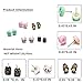 9 Style/Pack Small Animals Girls Stud Earrings Set