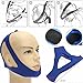 AirPromise Stop Snoring CPAP Chin Strap & Anti Snore Stopper Jaw Supporter Device (Tri Blue)