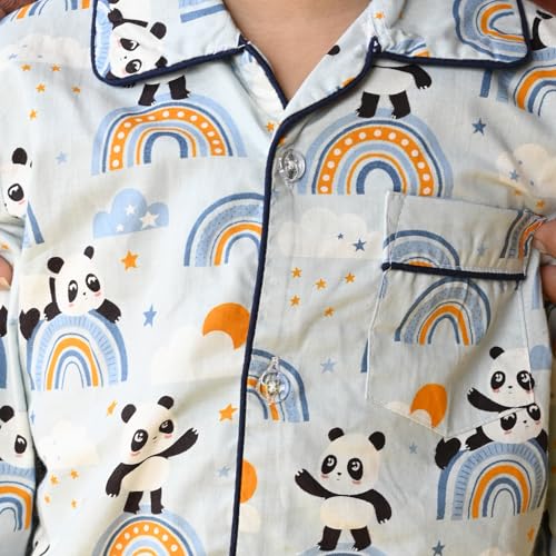 Image of Jam & Sugar Boys Cotton Printed Night Suit Set