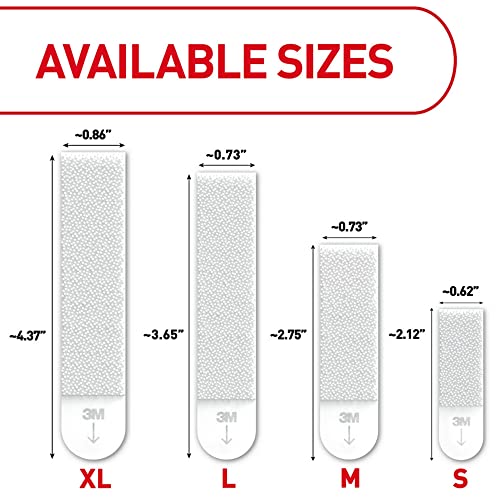 Command™ Large Picture Hanging Strips, Damage-Free, White, Pack Of 12 Pairs Of Strips #TOP6
