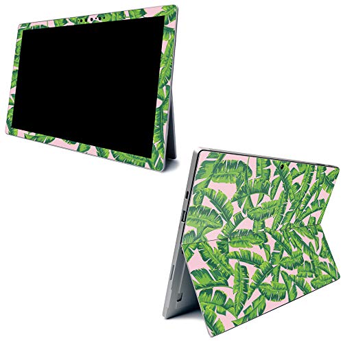 Image of MightySkins Carbon Fiber Skin for Microsoft Surface Pro 7 - Jungle Glam | Textured Carbon Fiber Finish | Easy to Apply, Remove, and Change Styles | Made in The USA