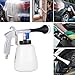 Produktbild Tomasa- Druckluft Reinigungspistole, Auto Innenreiniger Waschpistole mit 1Pinsel&Flasche Drucklutfpistole Tornado-Werkzeug Auto reinigungspistole für Auto, Armaturenbrett, Ledersitze