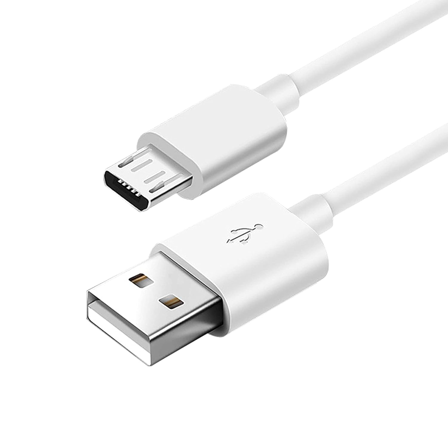 HCR ACCESSORIES® V8 Charging Cable for Oppo, Vivo, Redmi, Samsung and other Smart Phones USB Cable/Charging Cable V8 Cable / 1 Meter Length White (PACK OF 4) (B0DBD4R5GR) Amazon Price History, Amazon Price Tracker