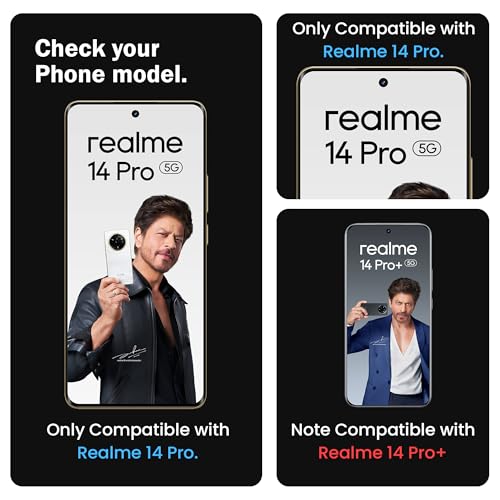 Image of ArmourPro Military Grade UV Tempered Glass Compatible For Realme 14 Pro 5G (6.77 Inch) With Easy UV Installation Kit | Edge To Edge Coverage | Crystal Clear, Pack of 2