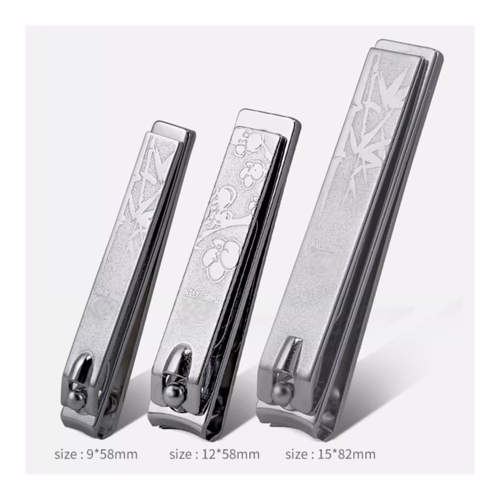 Set di tagliaunghie, set manicure per uomo, kit professionale per unghie, set di tagliaunghie, 13 pezzi, kit per la cura delle unghie in acciaio inossidabile, kit per pedicure da uomo con tagliaunghie