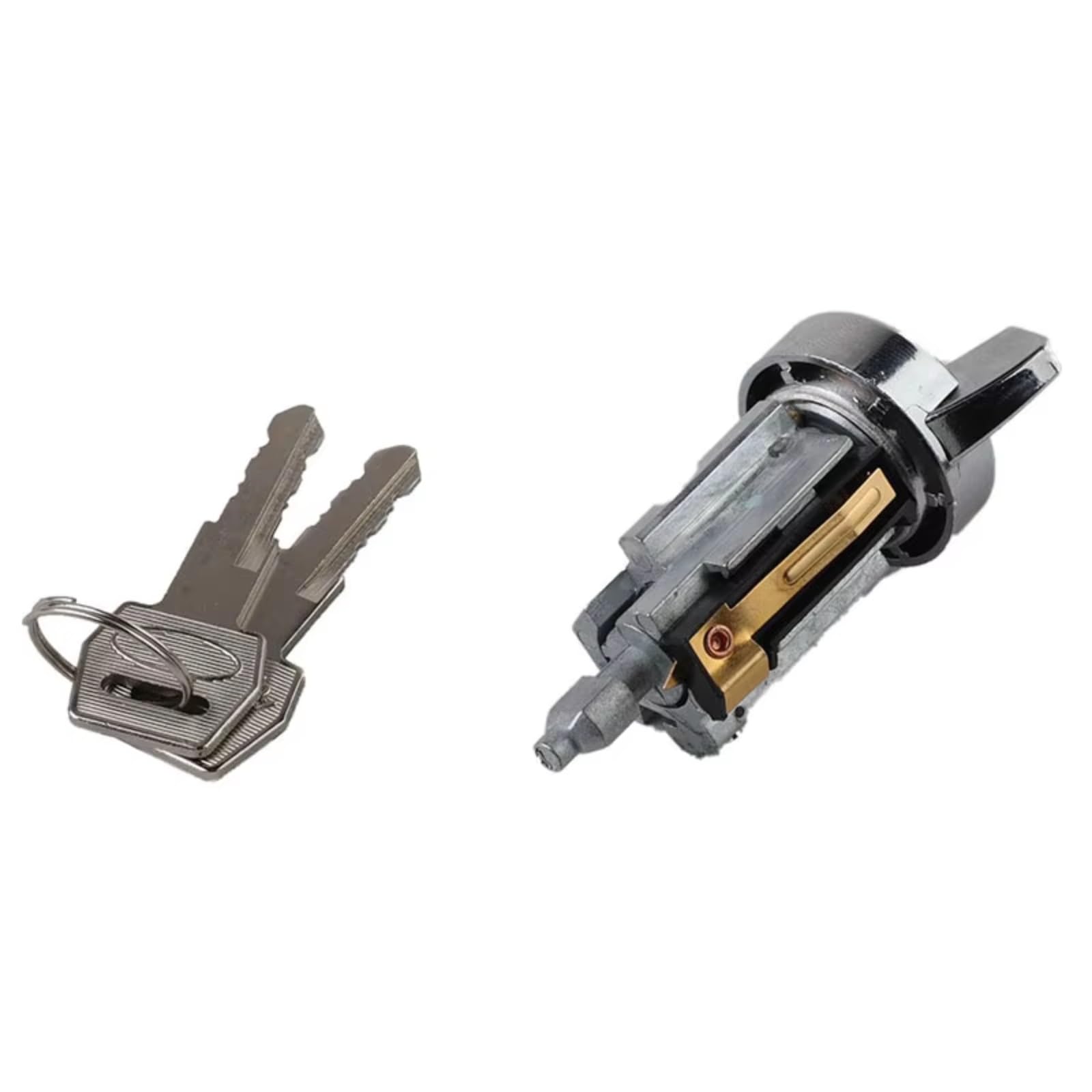 Auto-Zündschlosszylinder Mit 2 Schlüsseln Kompatibel Mit Ford Für Escort 1981–1987 Für Ranger 1983–1994 OE E5TZ11582A Zündschlüssel Starter Schalter