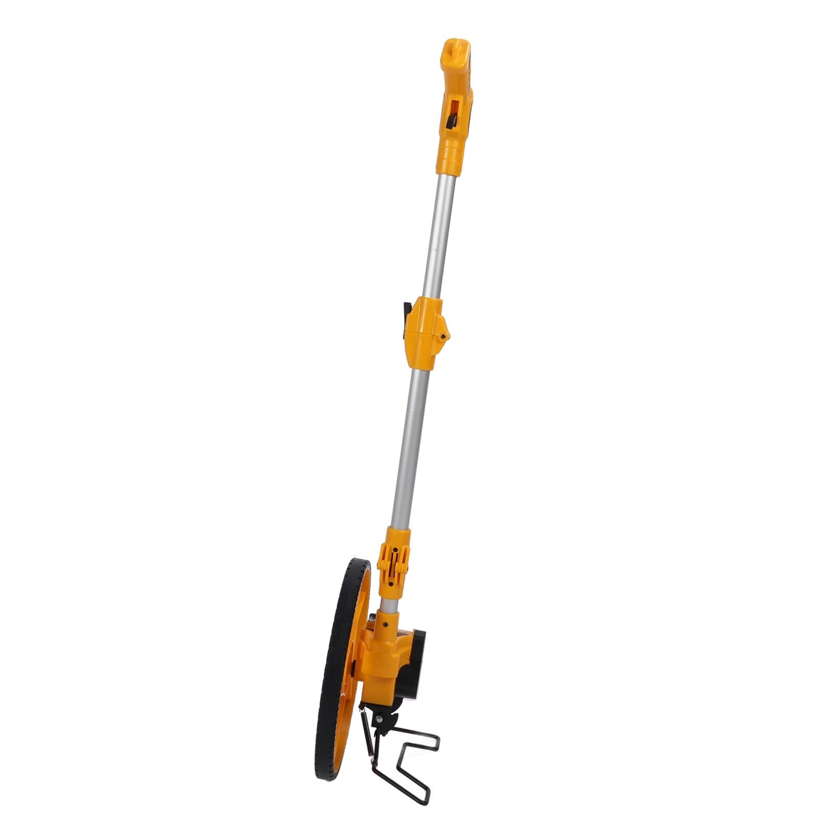 Alomejor Rueda de Medición, Doble Plegado, Portátil, Herramienta de Medición de Distancia Precisa para Trabajadores de la Construcción, ABS Resistente, 0-9999,9 M