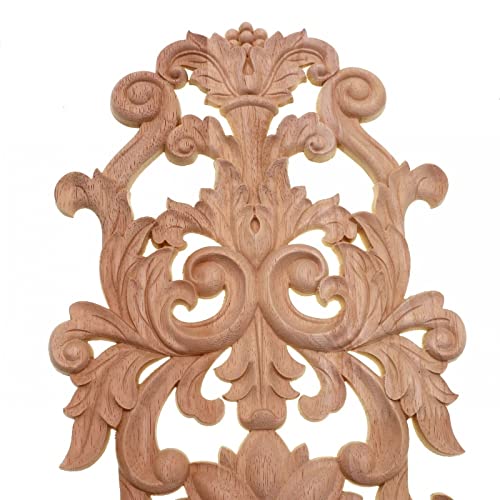Calcomanía de esquina marco de decoración Youther apliques de muebles vintage madera 4