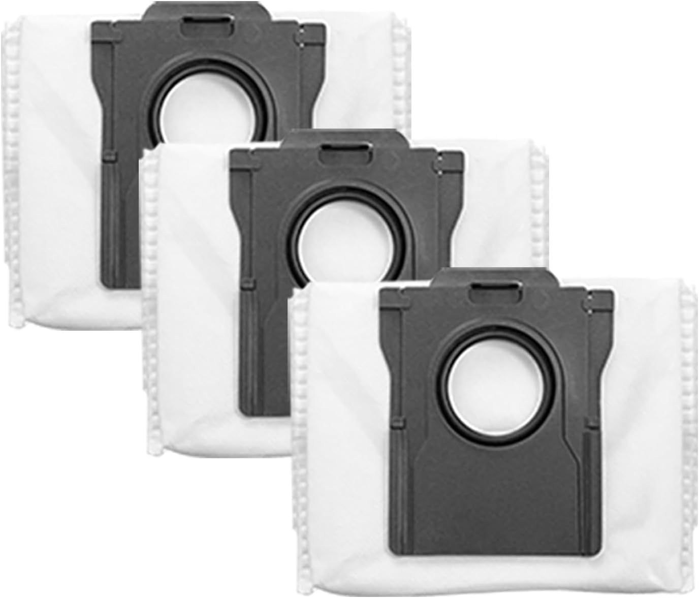 dreame Bolsas de aspiradora para robot, bolsas de aspiradora de 4 L para recoger cabello, suciedad, polvo y desechos (3 piezas) para L10s Plus / L10s Pro Gen2/D10 Plus Gen2