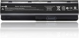 NATNO MU06 MU09 593553-001 Battery for HP Pavilion G6 G7 G4 G62, Compaq CQ62 CQ72, 2000 Series - 10.8V 5200mAh 6-Cell Extended Replacement