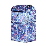showyow Einkaufswagentasche, Trolley-Ersatztasche/Trolley-Ersatztasche, wasserdichte Aufbewahrungstasche aus Oxford-Stoff, große Kapazität 68L (Farbe : E)