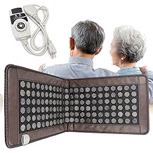 Portable FarInfrared Heating Pad,110V Natural Jade and Heating Mat Electric Stone Heating Mattress Full Body Relax