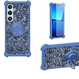 Case for Xgody V50 6.5 Case Compatible with Xgody V50 6.5 Phone Case Cover [with Tempered Glass Screen Protector][Hard PC + Soft Silicone][Ring Support] TZZH-LAN