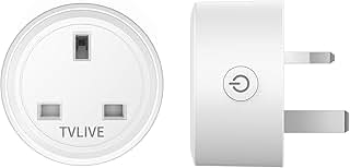 Smart Plug, TVLIVE 2 Pack 13A Smart Plugs Work that with Ale