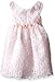 Marmellata Girls' Pink and White Lace Dress