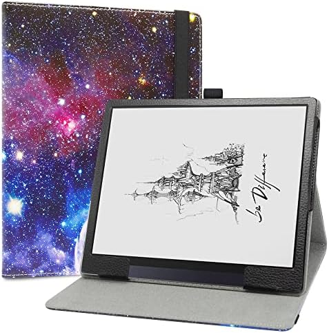 LiuShan Case for BOOX Tab Ultra,for BOOX Tab Ultra C ,PU Leather Slim Folding Stand Cover for BOOX Tab Ultra/BOOX Tab Ultra C ePaper Tablet PC 10.3 inch(Not Fit Other Tablet),Galaxy