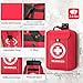 Professional Trauma First Aid Kit - Military-Grade Labelled Compartments & MOLLE System for Workplace, Outdoor, Car, Boat, Hurricane Emergencies 265 Piece Emergency Necessities Kits
