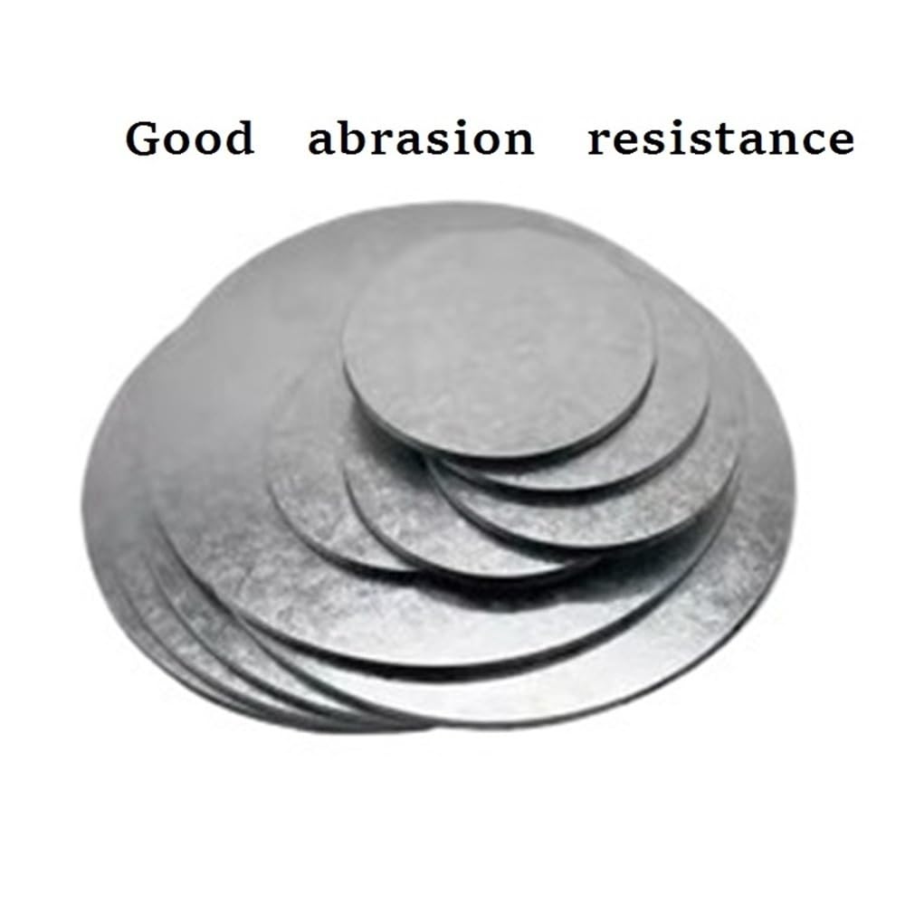 Plaque ronde en métal résistant aux chocs, 2,5 mm, diamètre extérieur plat de 50 mm à 300 mm, inox, 1 pièce(100mm)