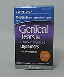 GenTeal Tears Liquid Drops two 0.5 fl oz per bottle ( 2 Pack)