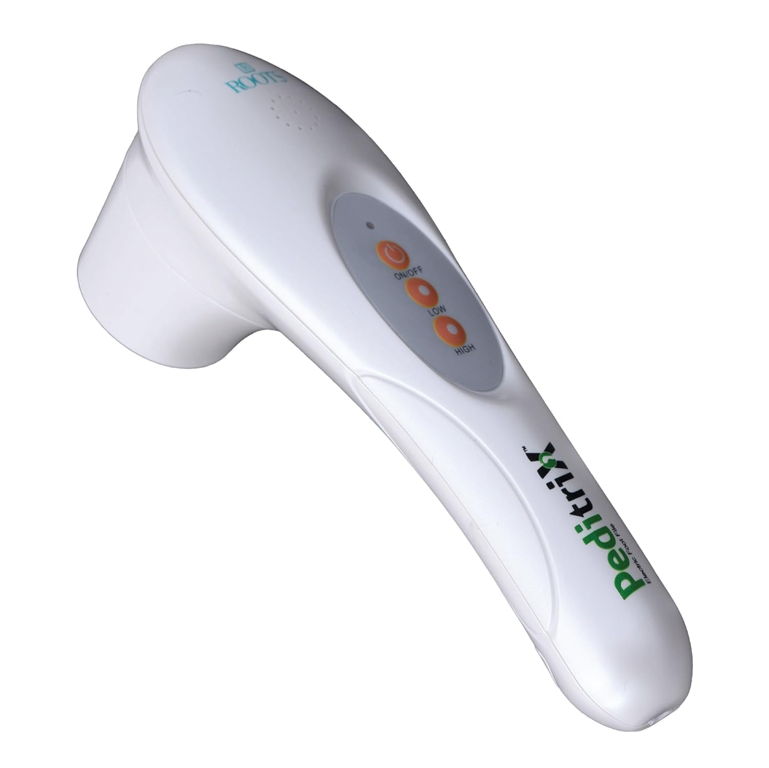 Roots - Pedicure Kit for Women - Peditrix Electric Professional Foot Filer - Foot Care Kit with Disposable Filing Pad