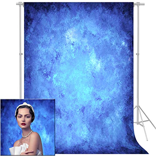 One-Day Sale: Up to 50% Off econious Photography Backdrop, 5X7ft Abstract Dark Blue Portrait Backdrops for Photography, Studio Props Photo Backdrops, with Rod Pocket (Backdrop Only) One-Day Sale: Up to 50% Off econious Photography Backdrop, 5X7ft Abstract Dark Blue Portrait Backdrops for Photography, Studio Props Photo Backdrops, with Rod Pocket (Backdrop Only)