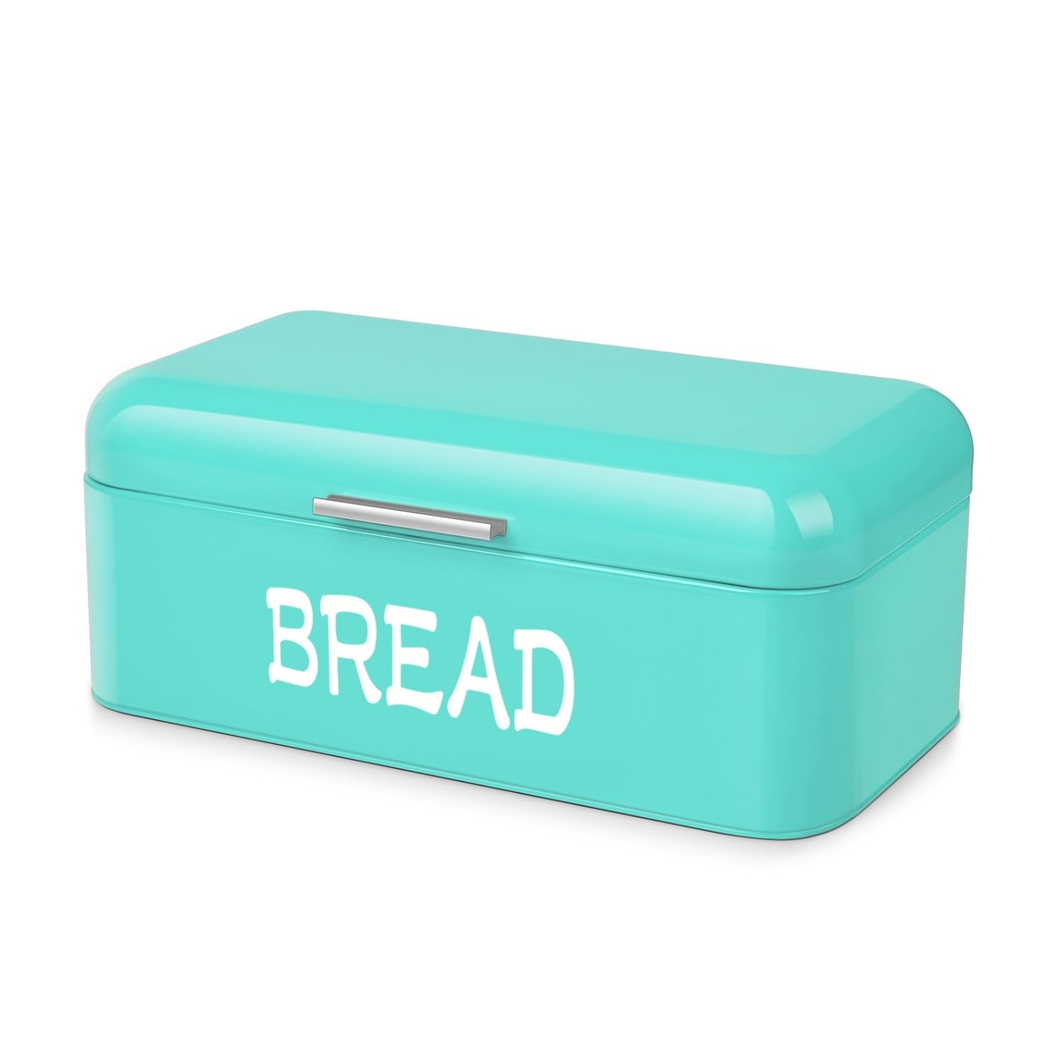 Amazon.com: Flexzion Large Vintage Metal Bread Box for Kitchen