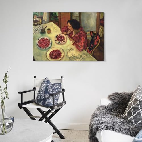Impression Marc Chagall Fraises 60 x 90 cm en toile premium - 5