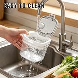 Pojemnik na kawę 800 ml, pojemnik na ziarna kawy z hermetyczną pokrywką i łyżką, plastikowy pojemnik na żywność, pojemnik na ziarna kawy, do mielenia, fasoli, herbaty i