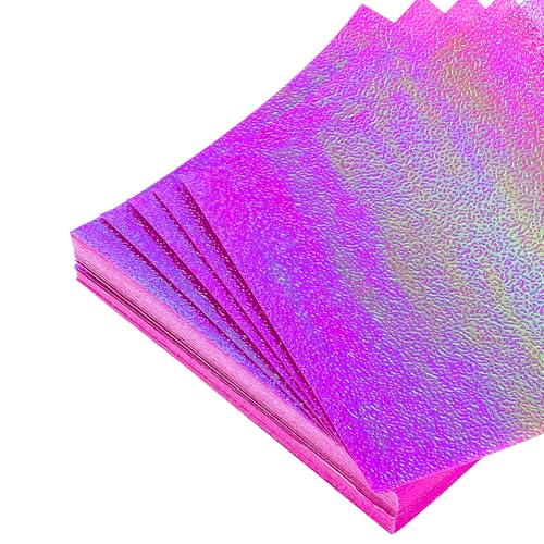 Papier origami à paillettes rouge rose MECCANIXITY 15x15 cm pour loisirs créatifs, 75 feuilles