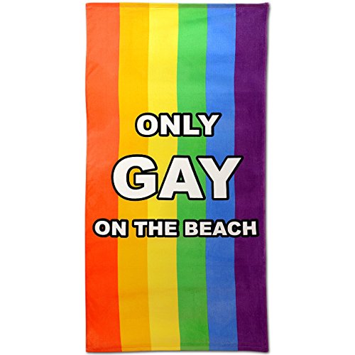 Serviette de Plage Iggy Only Gay on The Beach Cover