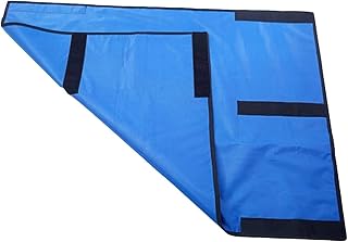 Manta de plomo for protección contra rayos X, equivalente a 0,5 mmPb, ropa de protección contra rayos X for clínicas y fábricas (color: azul, tamaño: 60 x 60 cm)(60X120CM)