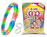 Super Bastelset für Kinder - Kreiere deinen eigenen Schmuck - erstelle bunte Freundschaftsbändchen und wundervolle Armbänder - dem kreativen Knüpfspaß sind keine Grenzen gesetzt