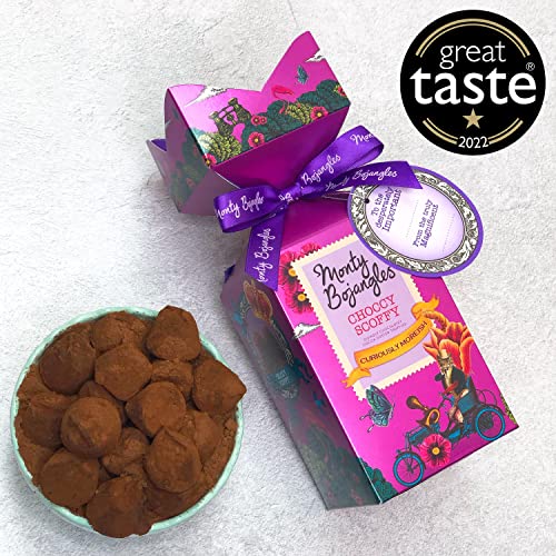 Monty Bojangles Choccy Scoffy Cocoa Dusted Truffles | Chocolate Truffles In Gift Box, 5.29 Oz #TOP4